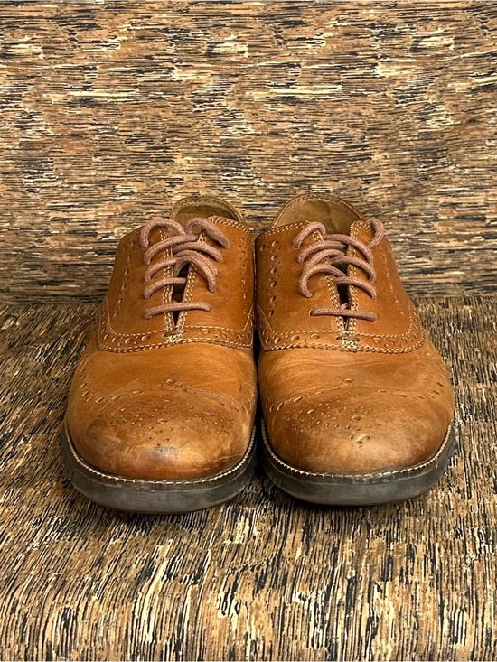 Cole Haan Zerogrand Wingtip Oxford Dress Shoes British Tan Leather Men’s 9.5 M main image 11